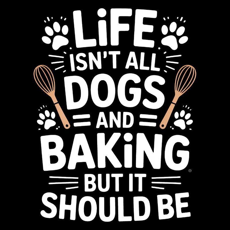 Backen Spruch Hunde Lustiges Backen Geschenk