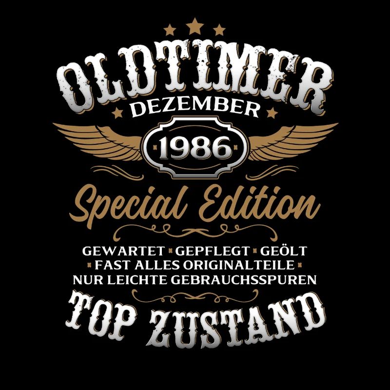 40. Geburtstag Geschenk Oldtimer Dezember 1986