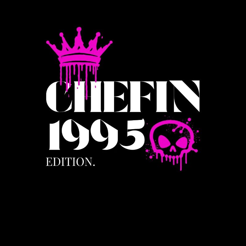 Chefin Edition 1995 30 Geburtstag Spruch