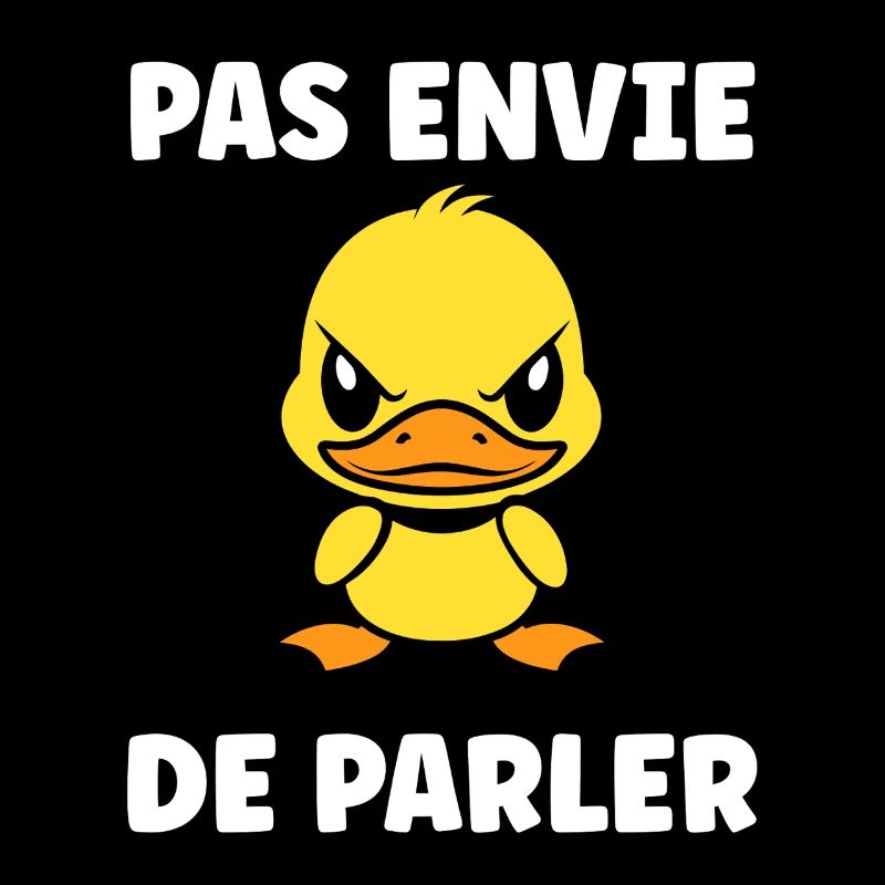 Grumpy Duck – Nicht bereit zu reden