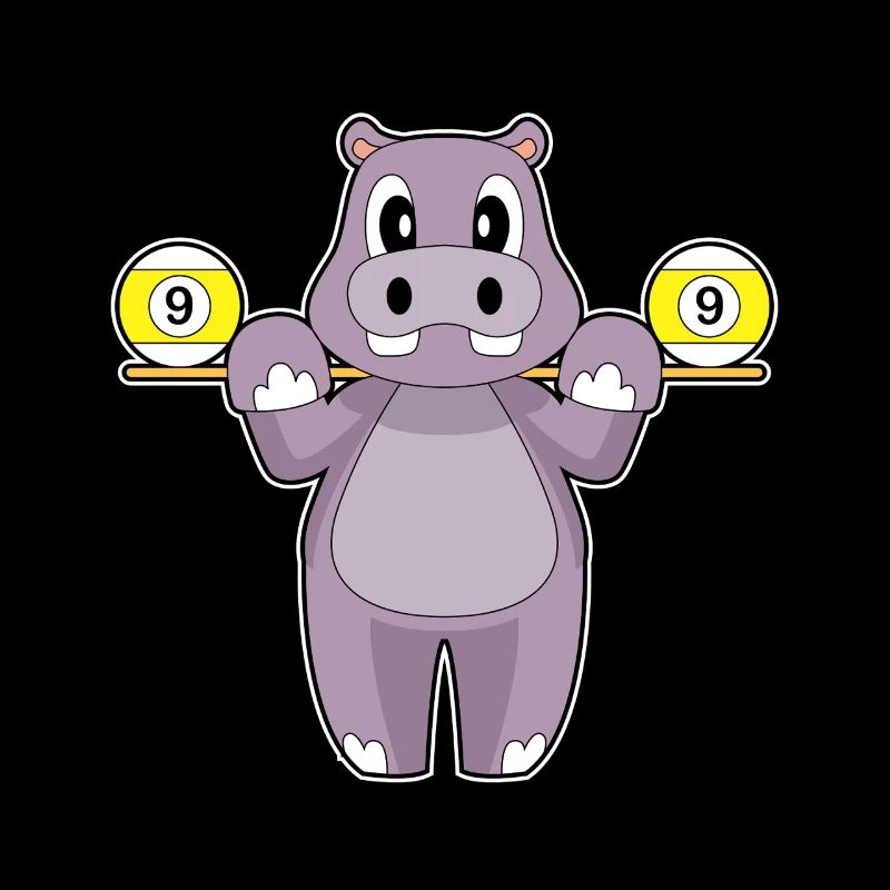 Nilpferd Billiard Queue Sport