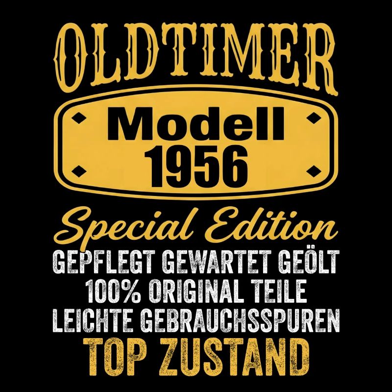 70. Geburtstag Oldtimer Modell 1956