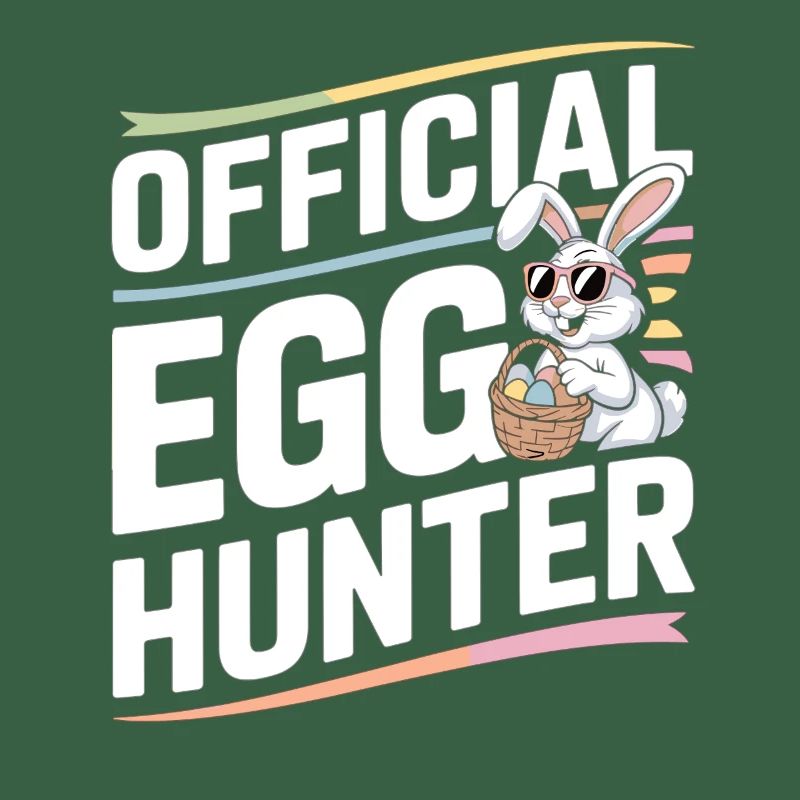 Official Egg Hunter Easter Bunny Easter Humor