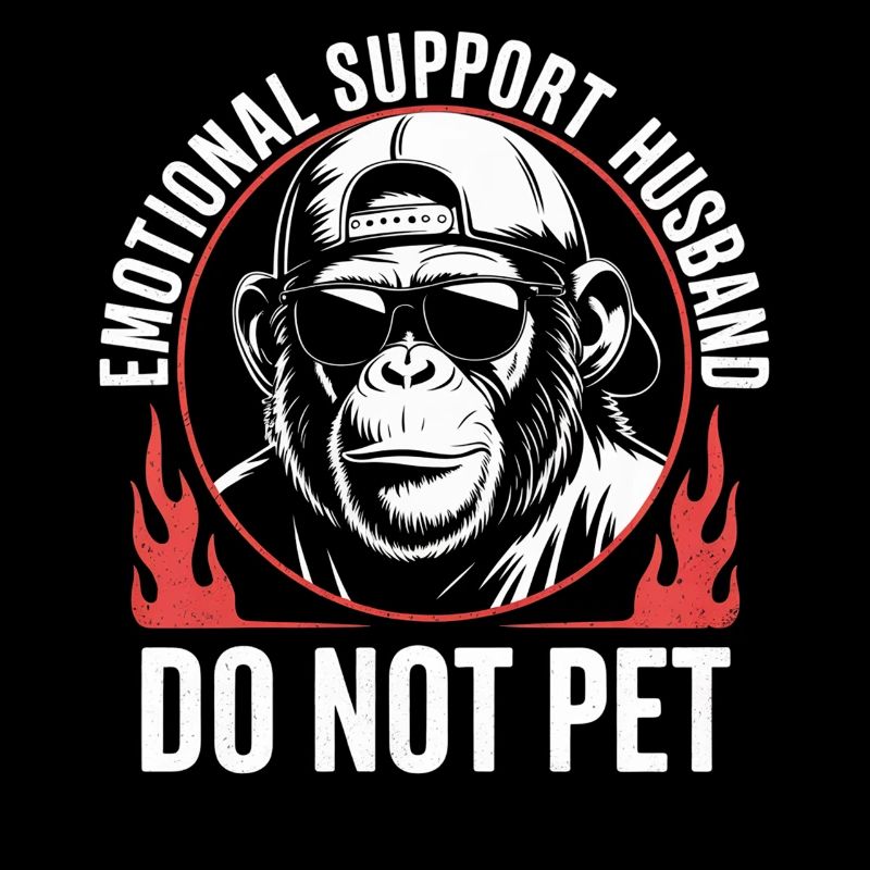 Emotional Support Husband Tee