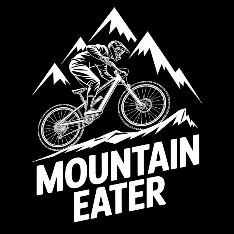 VTT, Descente, Action du cyclisme