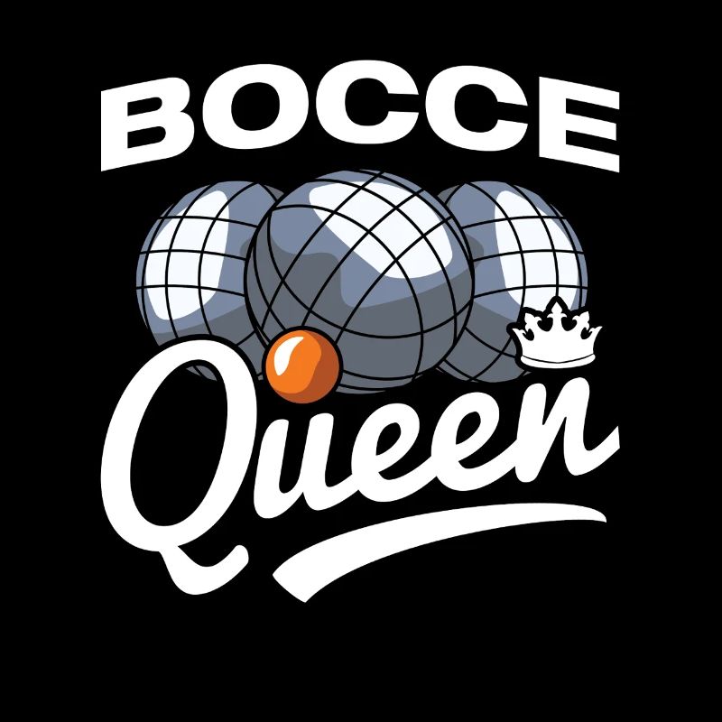Joueuse de bocce Queen Petanque Boule