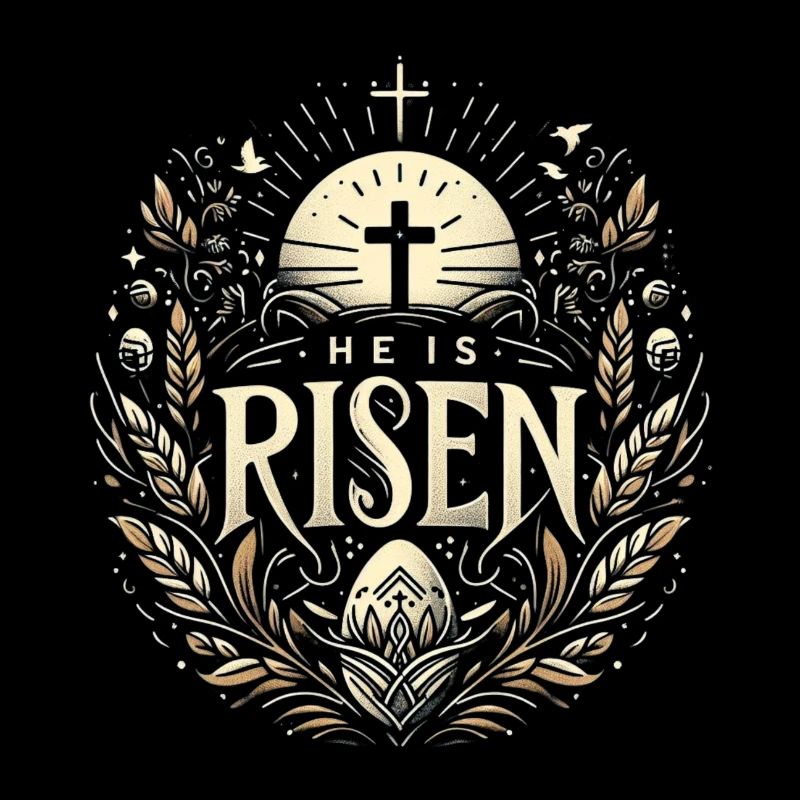 He is Risen Cross & Light