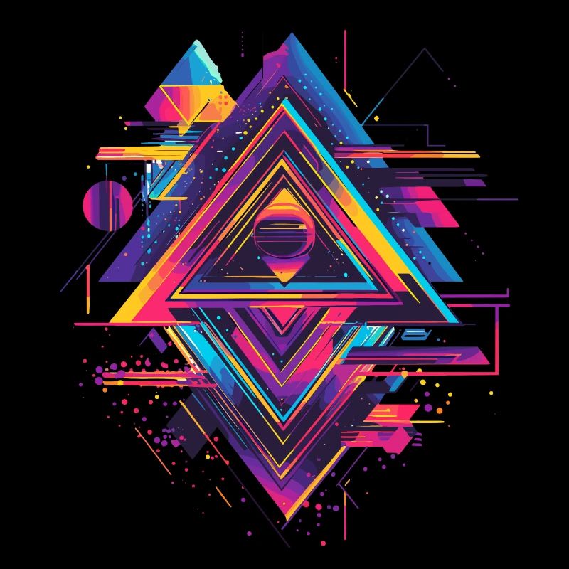 Futuristic Psychedelic Techno Trance 90s 80s