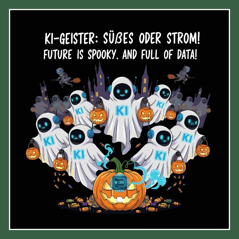 KI-Geister: Süßes oder Strom !