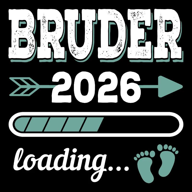 Bruder 2026 Loading Werdende Geschwister Geschenk