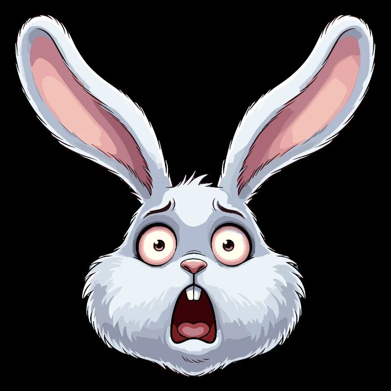 Illustration de bande dessinée de Shock Bunny