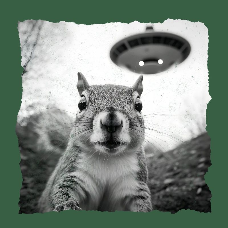 Alien Squirrel Encounter – Fun Sci-Fi