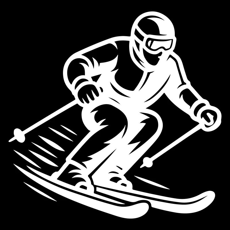 Ski Sport Silhouette
