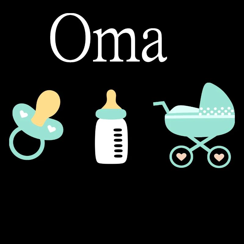 Oma 2023 Geburt Junge Vorlage personalisierbar