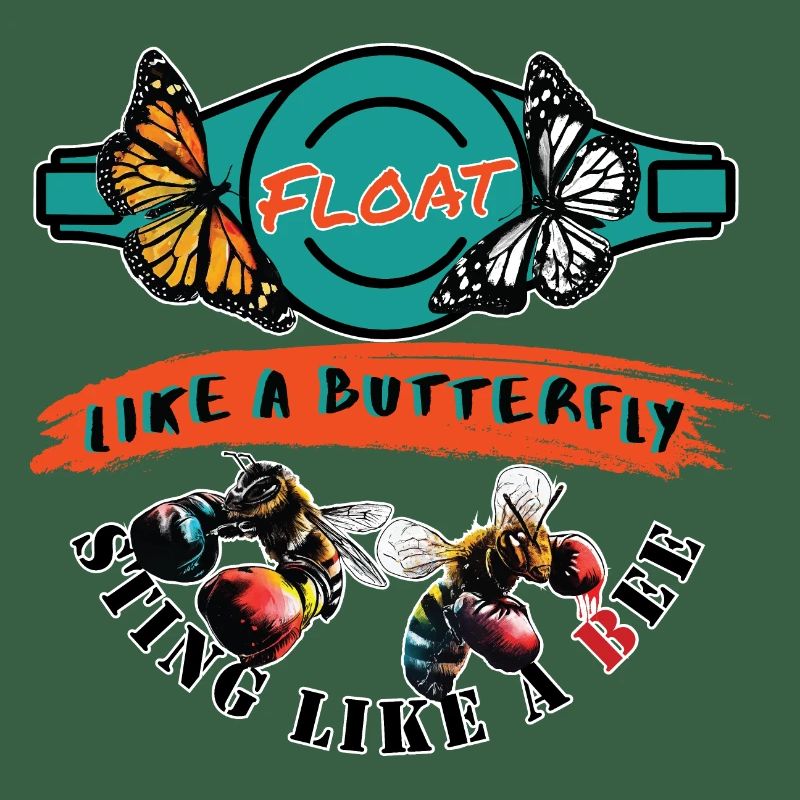 Float like a butterfly, sting like a bee