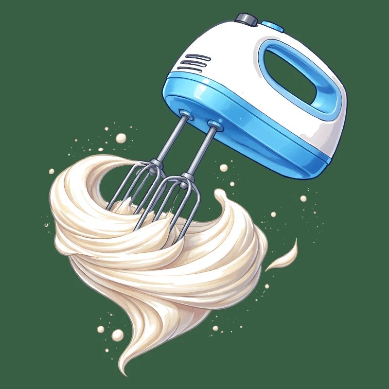 Conception de la batteuse à main à la crème fouettée