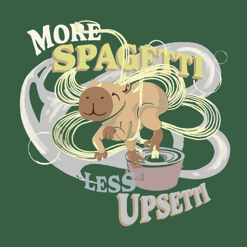 Cap(p)y spaghetti less upsetti