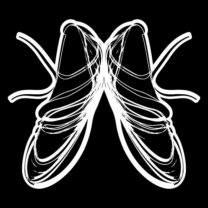 Dessin de chaussures de ballet