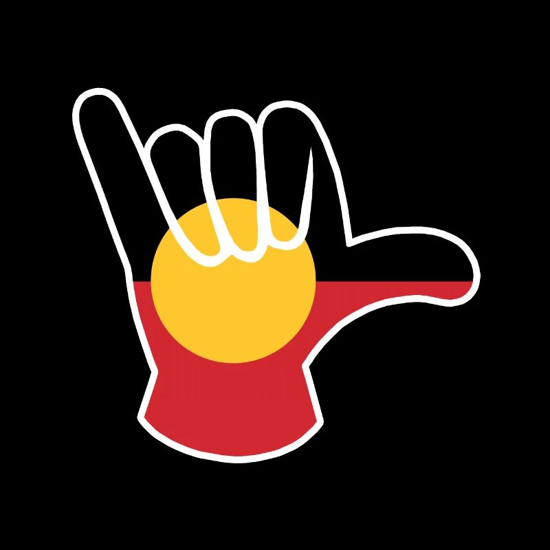 Shaka signe Aborigène Australie