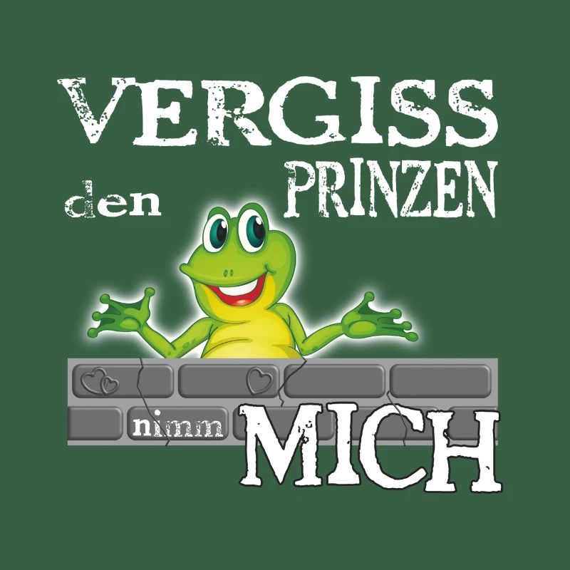 Frosch König textile Geschenkidee