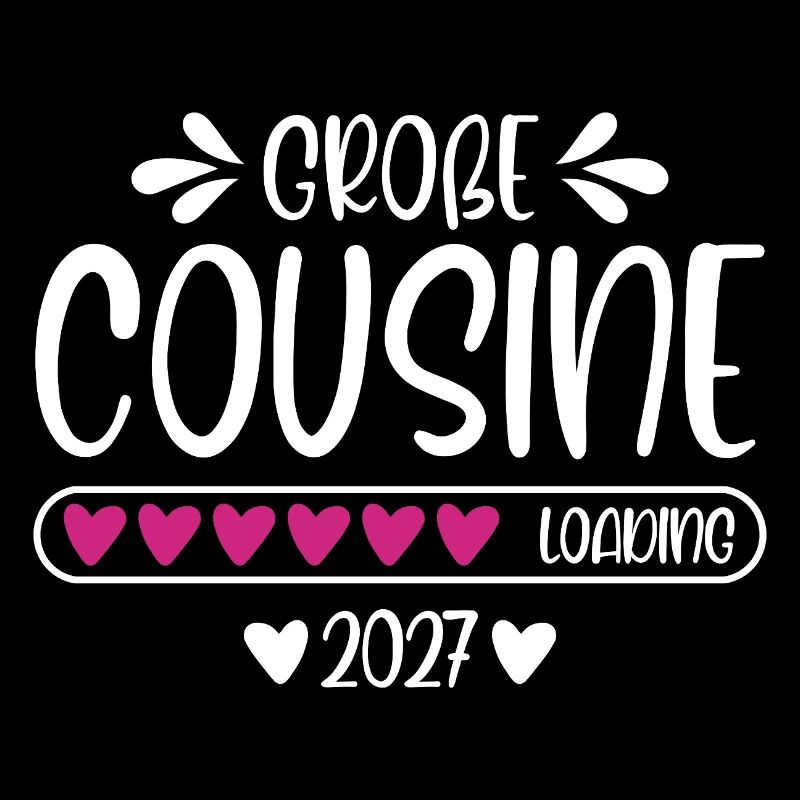 Große Cousine 2027 loading Herzchen Ladebalken