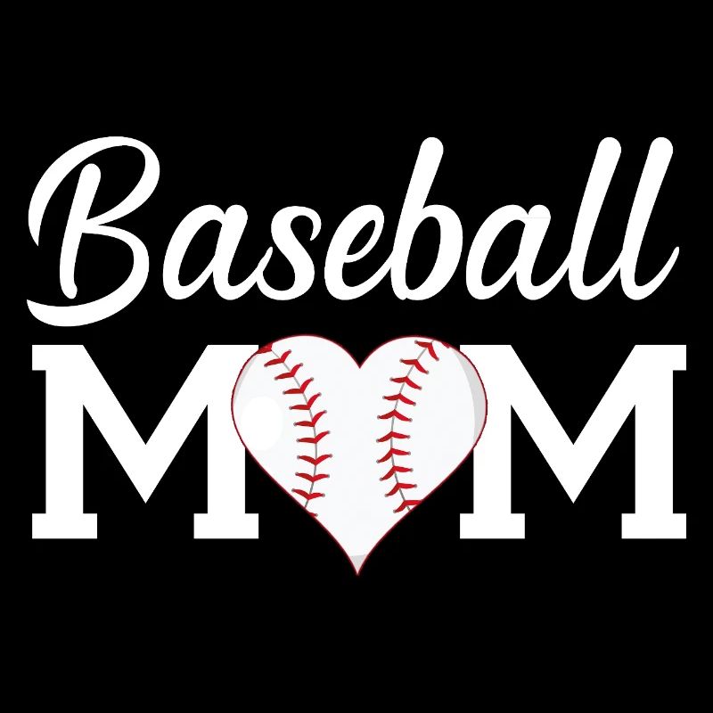 Baseball-Mama-Spieltags-Shirt Muttertagsgeschenk