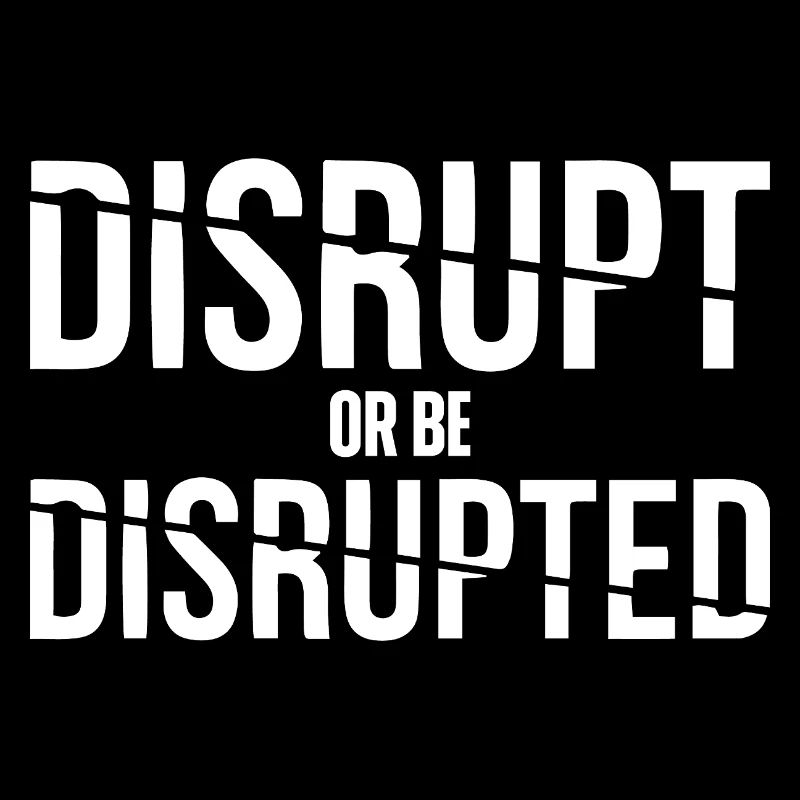 Unternehmer, Geschäftsmann, Geschäftsfrau, disrupt