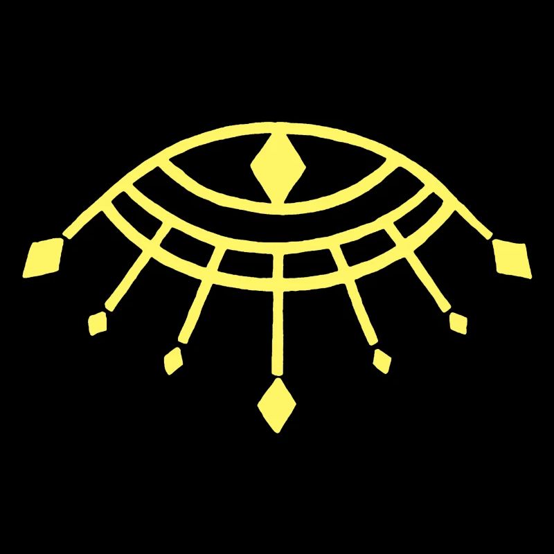 Oeil d'Horus jaune