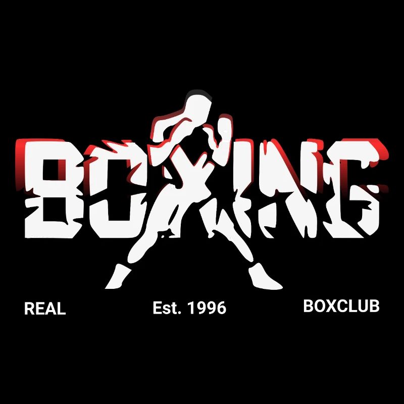 Logo boxe boxe