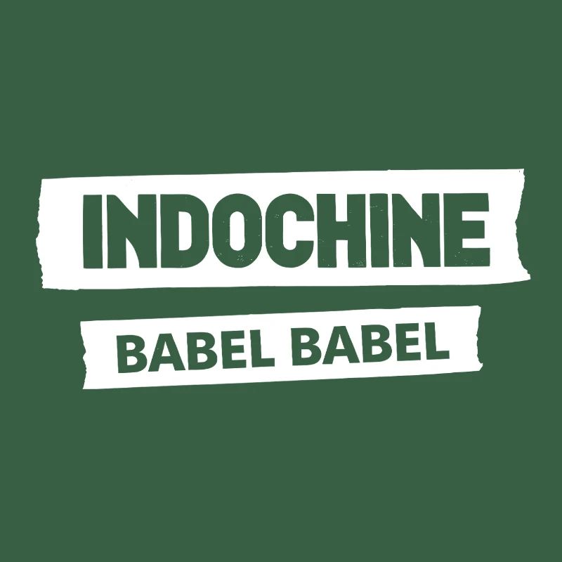 Typo Babel Vintage Effet Usé