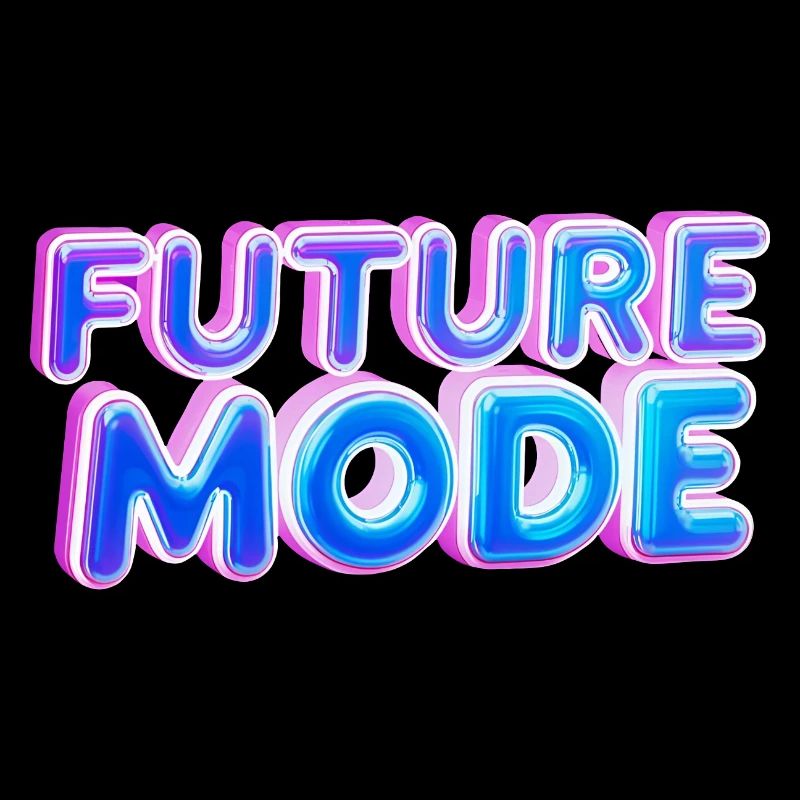 Néon de mode future