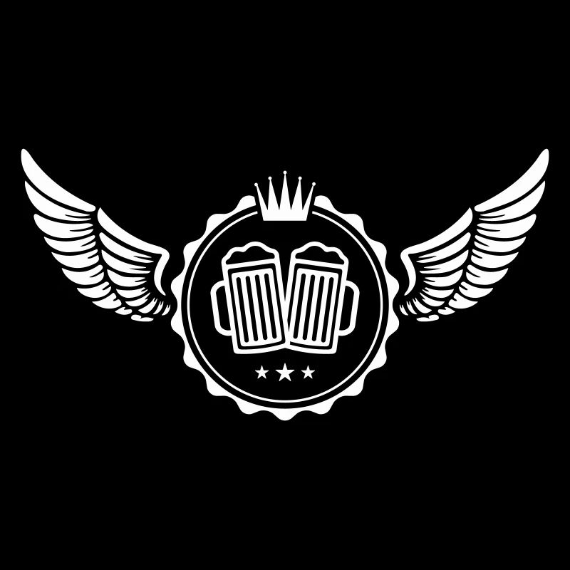 Bier Flügel Emblem