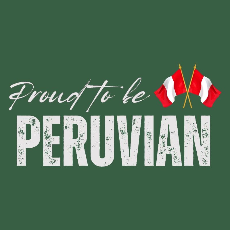 Stolzer Peruaner, Made in Peru