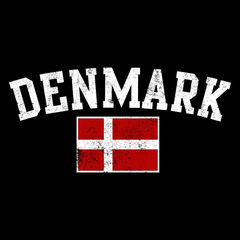 Denmark Arch Flag Typography