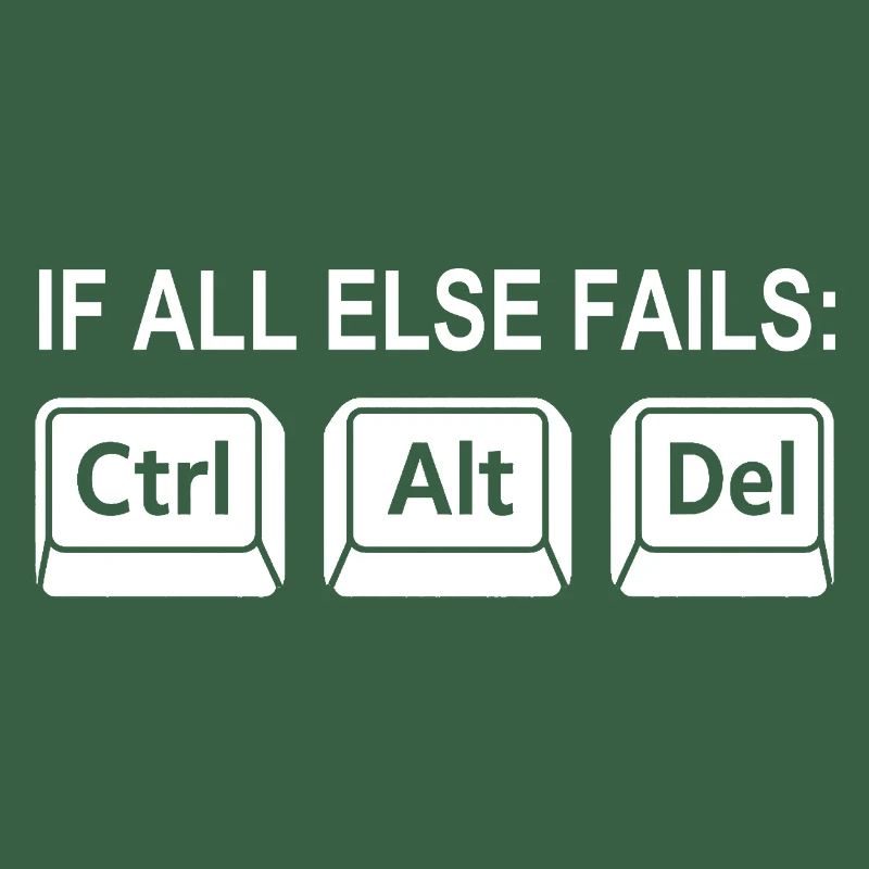 Programmierer Shortcut Geek IT Support Computer 