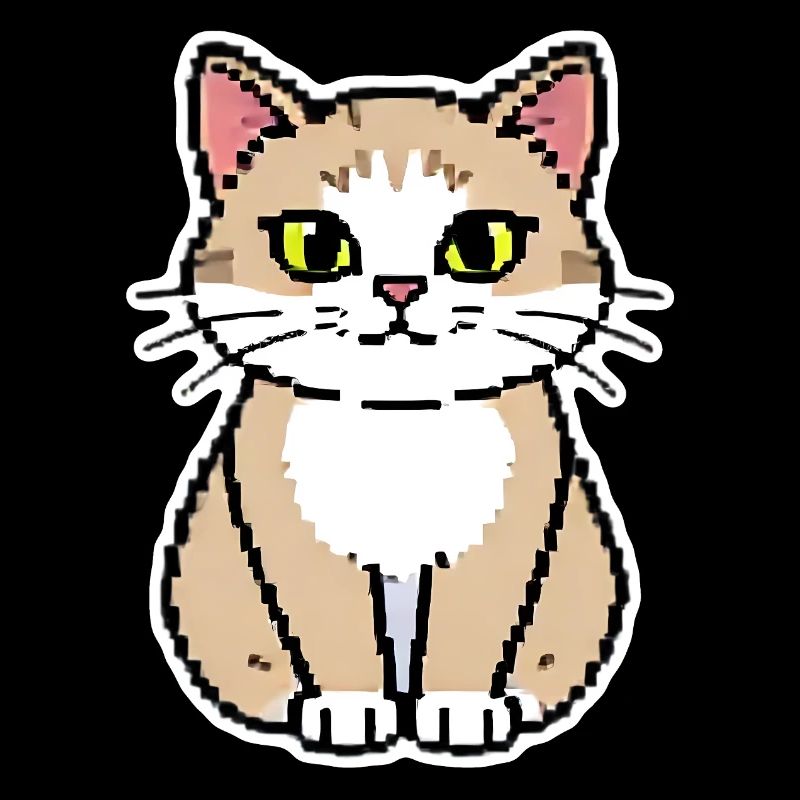 Cat Pixel Art