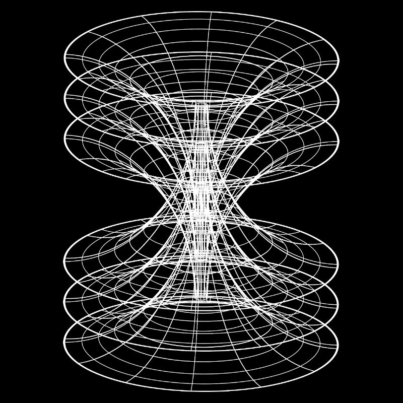 Vortex Wireframe Constellation