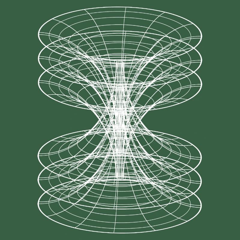 Vortex Wireframe Constellation