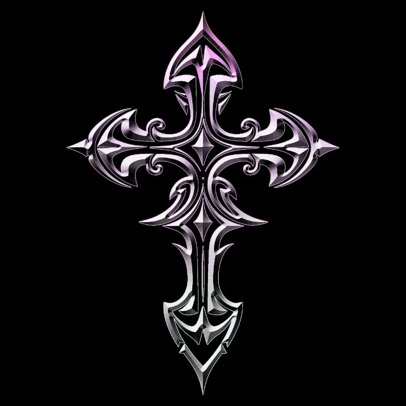 Lavish Celtic Gothic Cross