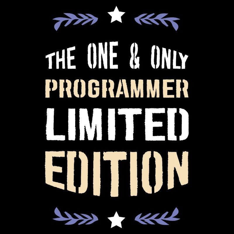 Le seul et unique programmeur en édition limitée