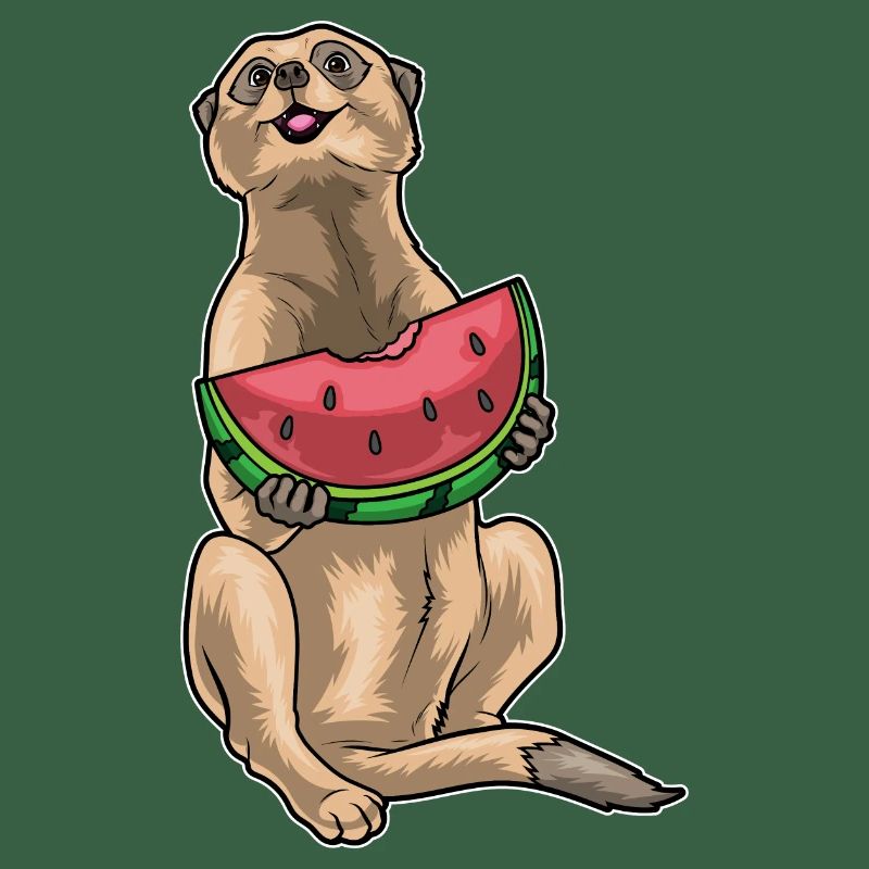 Suricate Pastèque