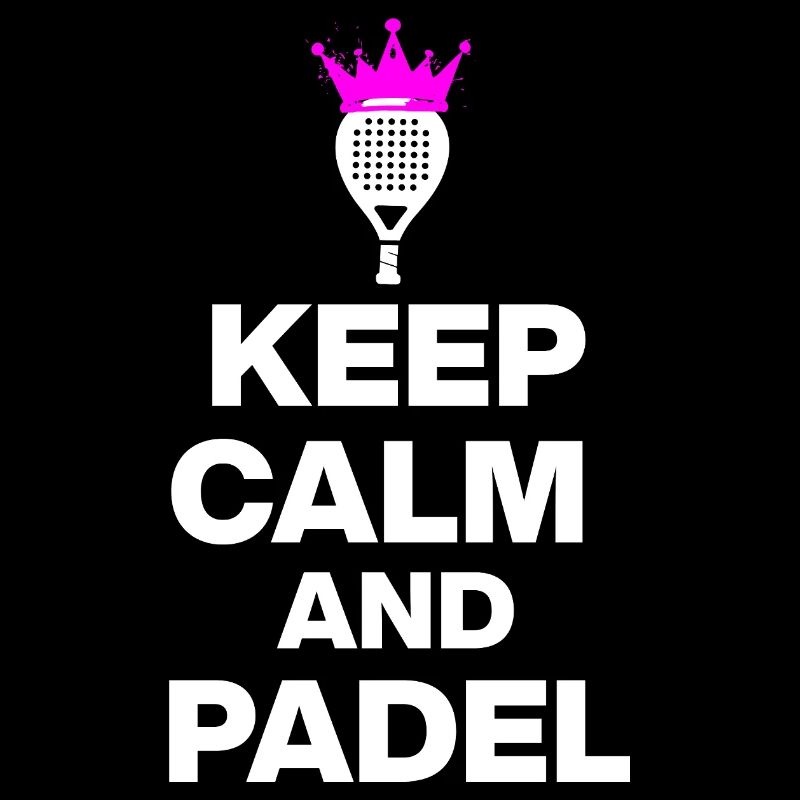 KEEP CALM AND PADEL! SMASH IT PADEL FANS UND SPORT