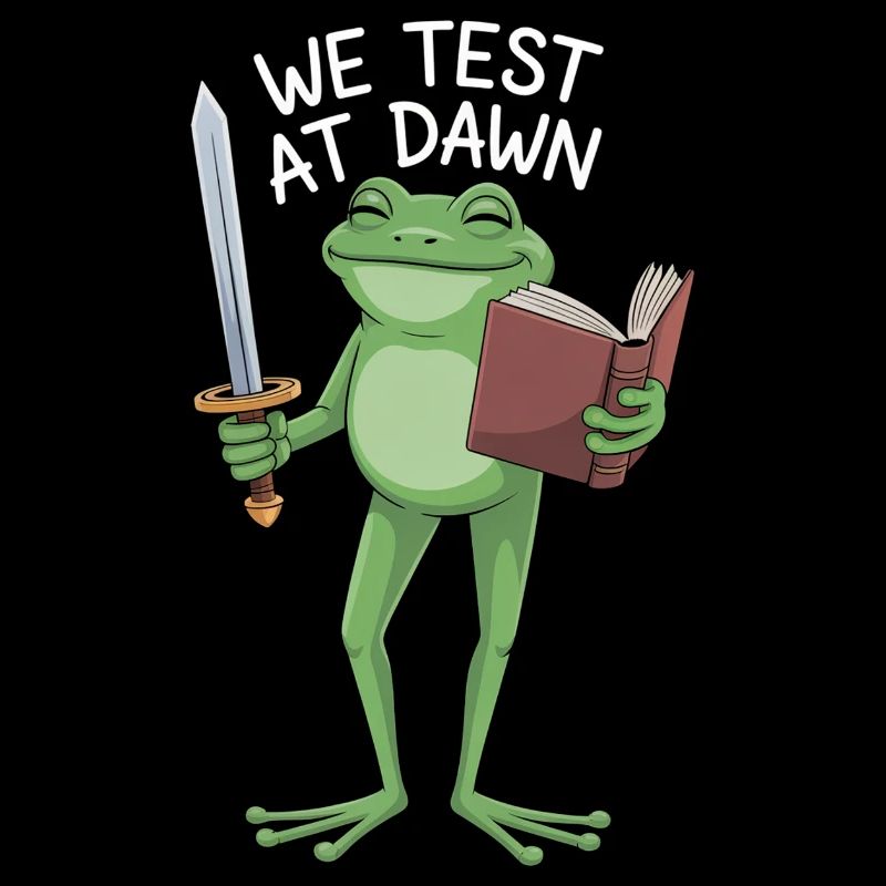 Dawn Frog Knight Reading