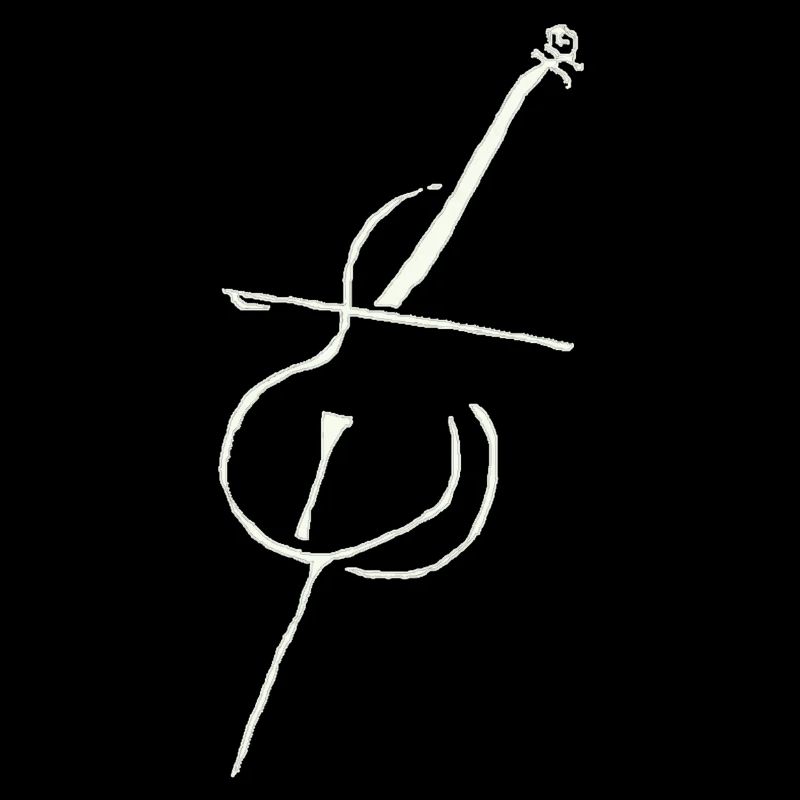 Violoncelle blanc pur