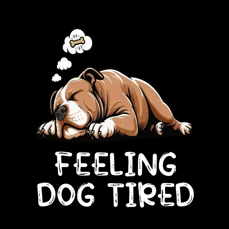 Feeling Dog Tired American_Bully Bully Owner
