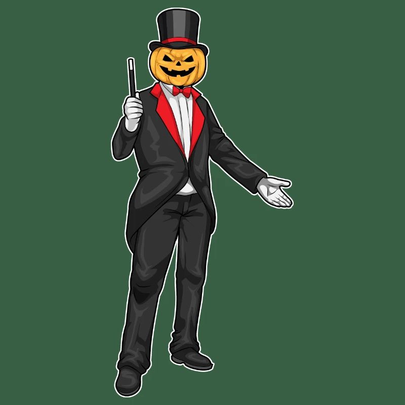 Jack O Lantern Halloween Wizard