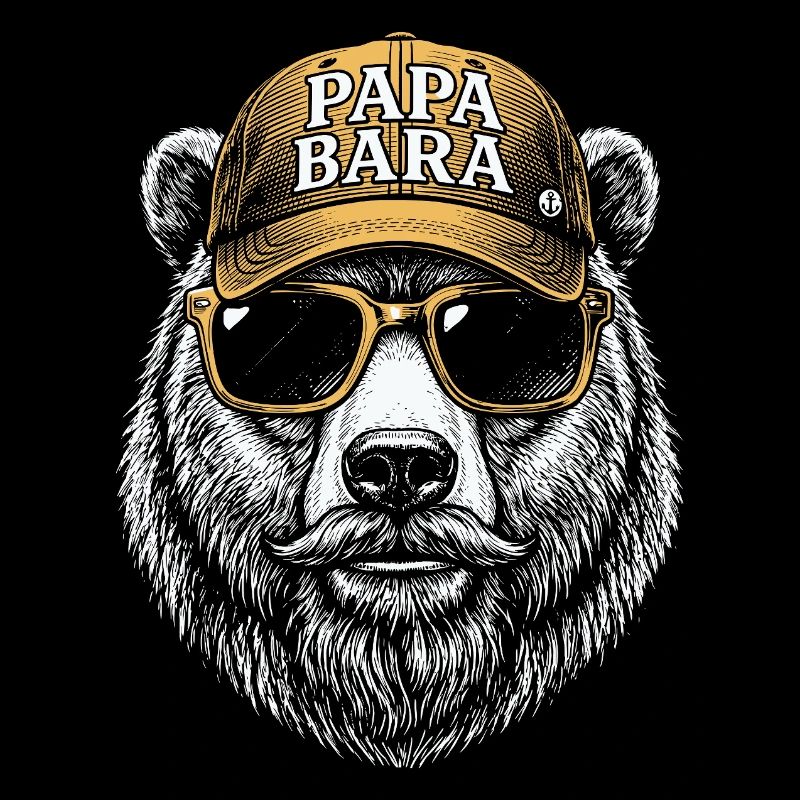 Papa Bara Hipster Cap
