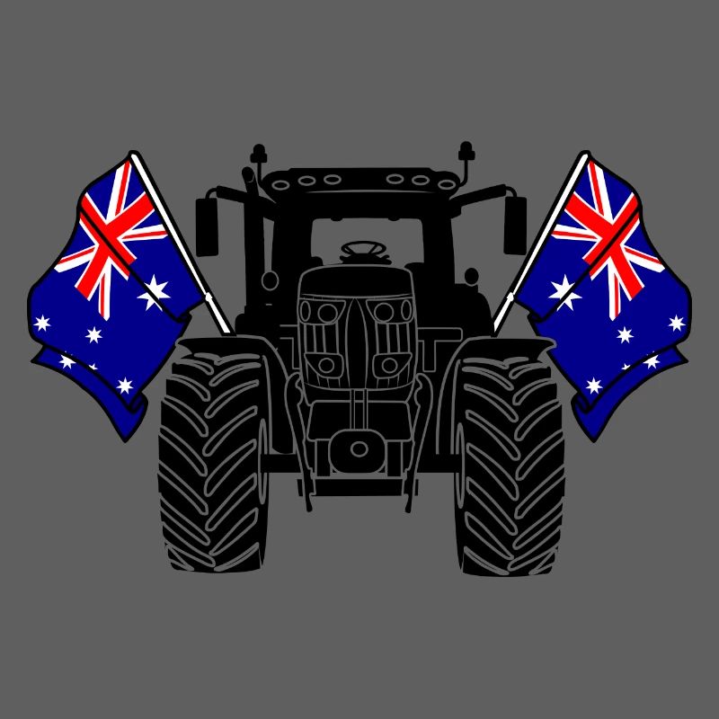 Tractor two flags Australia