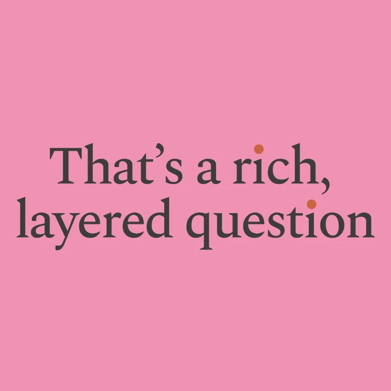 C’est une question riche et complexe