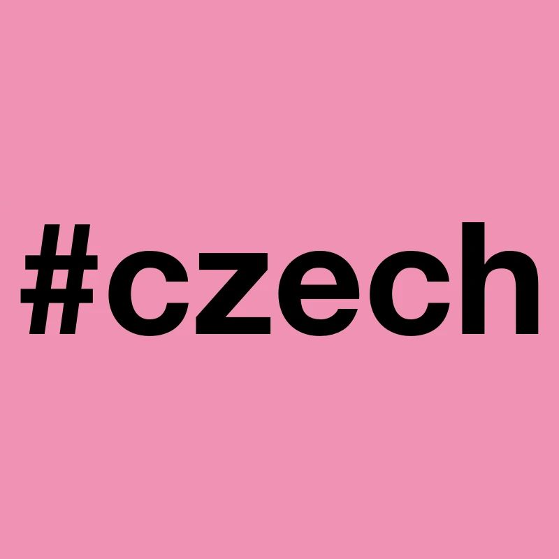 TCHÈQUE Hashtag République tchèque tchèque